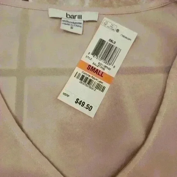 NWT BAR III OPEN SHOULDER TOP - Picture 2 of 3